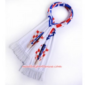 Croatie Coupe du monde 2018 Écharpe Blanc